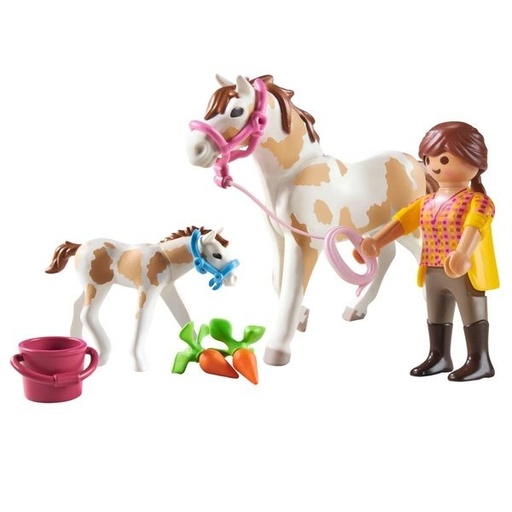 [Playmobil-71243] Jument et poulain