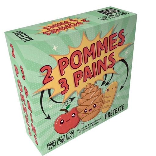 [GERONIMO-02912] 2 pommes 3 pains