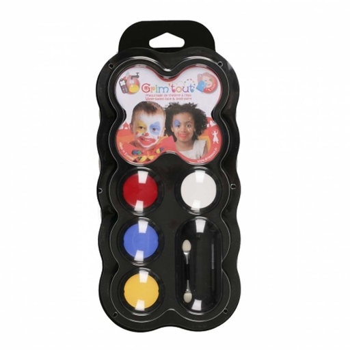 [Puppy-gt41219] maquillage - set 4 couleurs clown