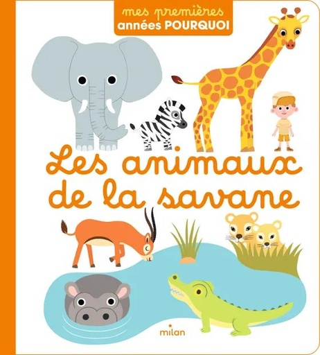 [9782408037659] Les animaux de la savane