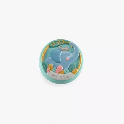 [Moulin Roty-669135] Boite dent de lait elephant bleu