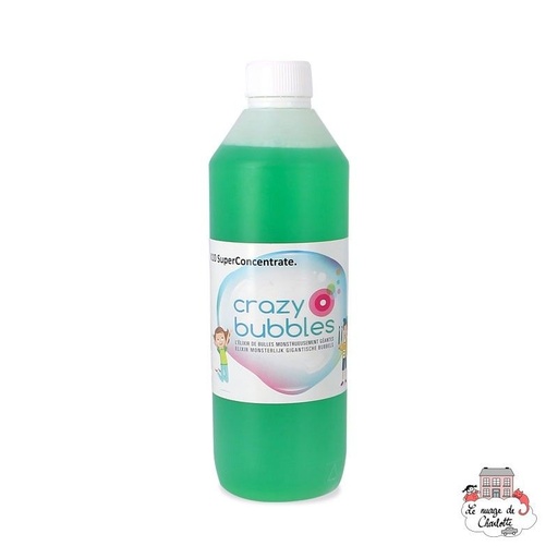 Crazybubbles recharge de savon 1L