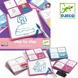 [Djeco-DJ08320] Eduludo - Step by step - Josephine and co