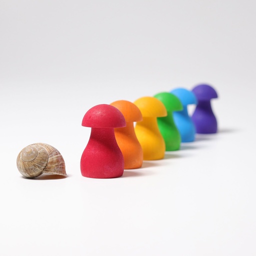 [Grimm's-10585] Champignons arc en ciel rainbow mushrooms Grimm's