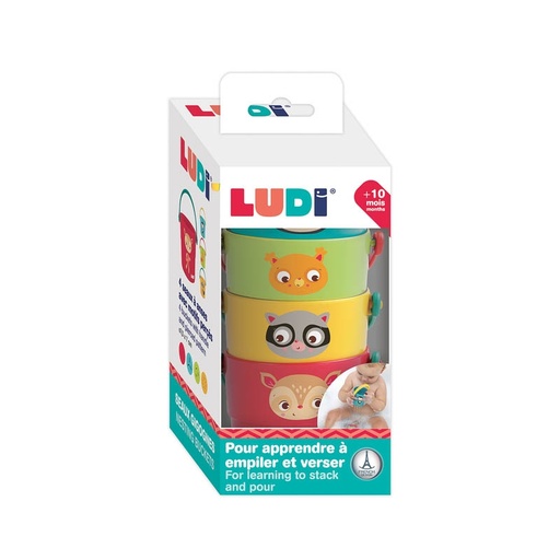 [JPM TOYS-40057] ludi - seaux gigognes