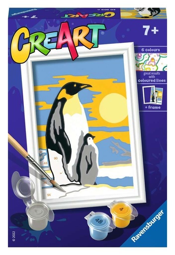 [RAVENSBURGER-202096] Créart pingouin famille