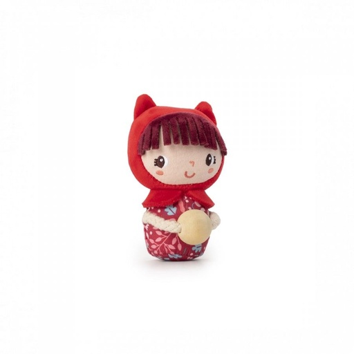 [LILLIPUTIENS-83481] Mini hochet - chaperon rouge