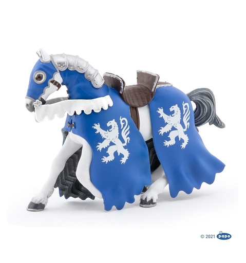 [Papo-39759] Cheval du chevalier lion a la lance