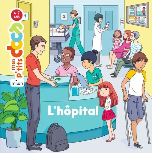 [9782408047870] Mes p'tits docs - l'hôpital