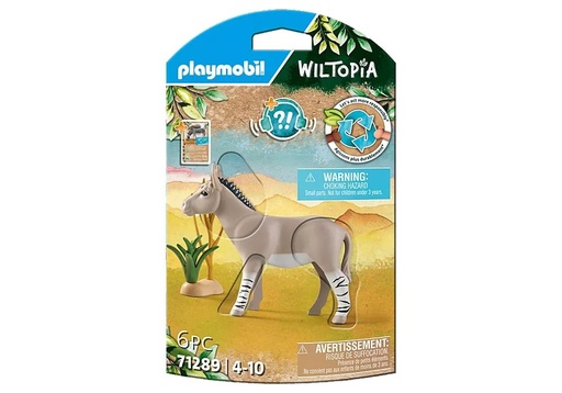 [Playmobil-71289] 71289 - Wiltopia - âne sauvage d'afrique