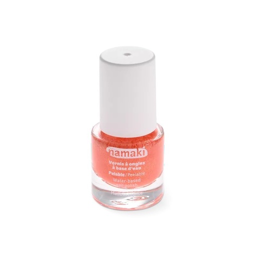 [CHOUBIDOUS-Na110224] Vernis à ongles à base d'eau - corail pailleté