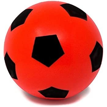 [HOT Sports-159998] balle mousse 20 cm rouge noir