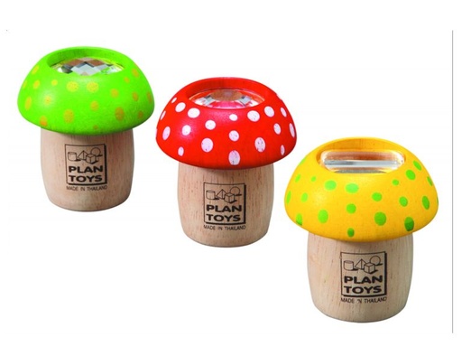 [PlanToys-1641] Kaleidoscope champignon jaune