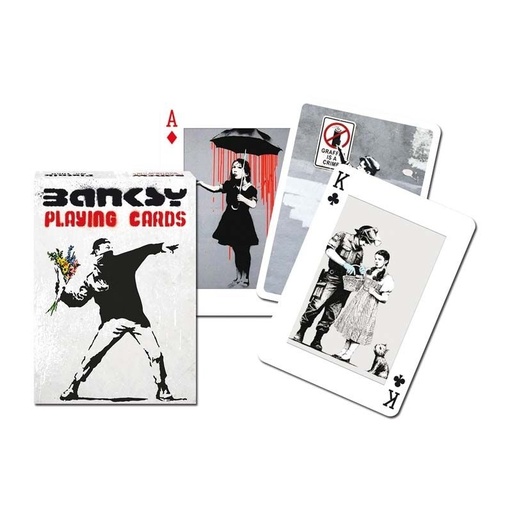 [Wilson Jeux-1652] jeu de 55 cartes banksy