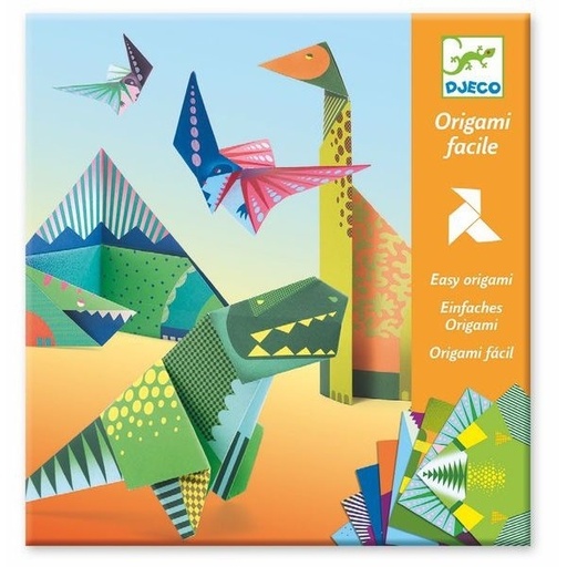 [Djeco-DJ08758] origami facile - dinosaures