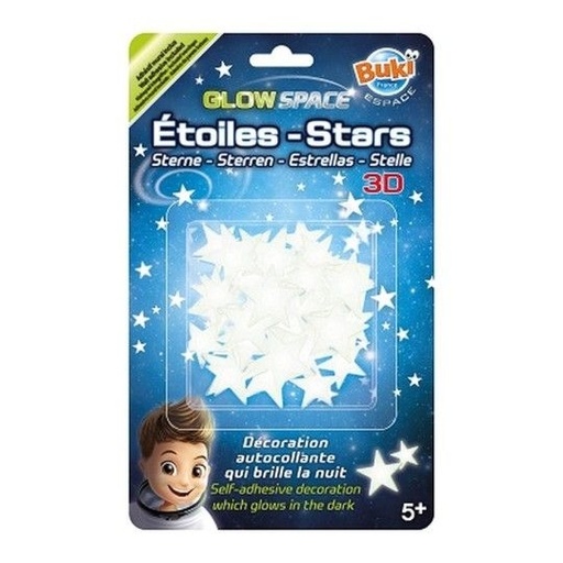 [JPM TOYS-BUSB50] buki - etoiles phosphorescentes 3D