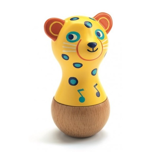 [Djeco-DJ06021] npc ANIMAMBO - MARACAS JAGUAR DISPLAY 9 PIECES