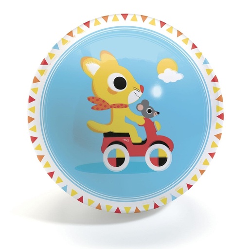 [Djeco-DJ00104] ballon cute race ball - small