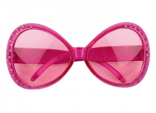 [Faram-43769s] Lunette flashy strass rose