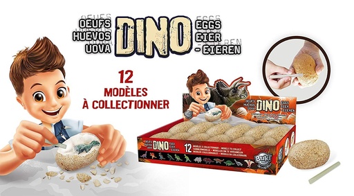 [JPM TOYS-D60] buki - œuf de dinosaure