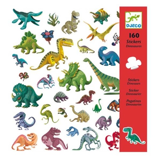 [Djeco-dj08843] bricolage - Stickers - Dinosaures