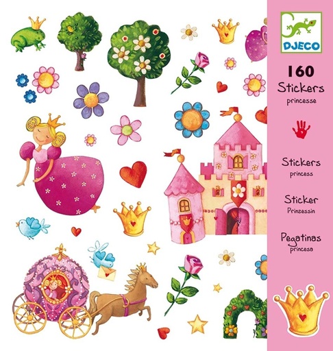 [Djeco-DJ08830] Bricolage - Stickers - Princesse Marguerite