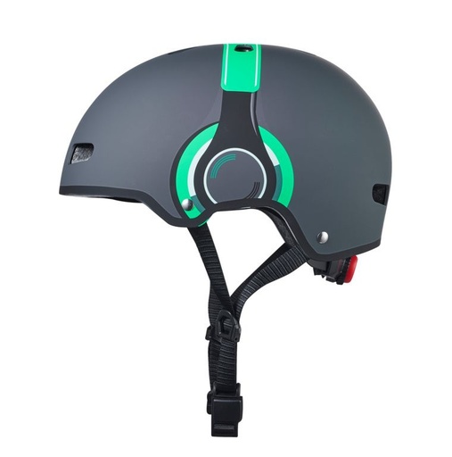 Casque micro deluxe M - Ecouteurs gris/vert