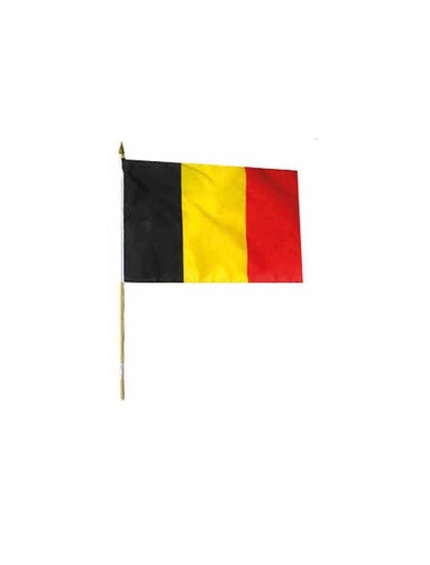 Drapeau belge 30 x 40 cm