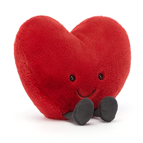 [Jellycat-A3RH] Amuseable Coeur rouge Large