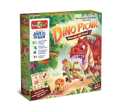 [Geronimo-26130] Jeu Classique Bioviva Dino Picnic