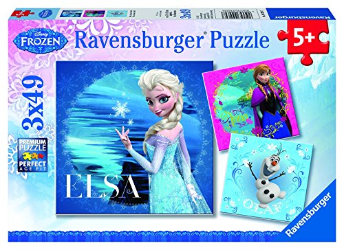 [ravensburger-092697] Puzzle 3 X 49 Piece - Disney Frozen