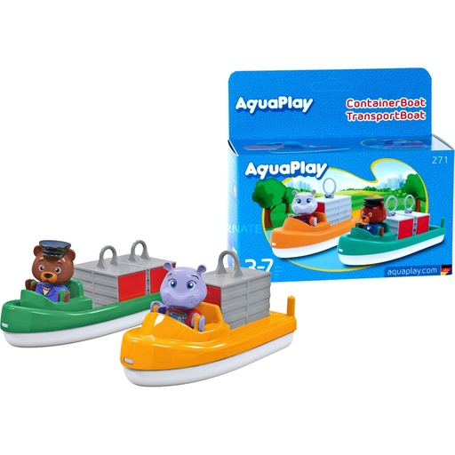 [aquaplay-8700000271] AquaPlay Container & Transport Boat