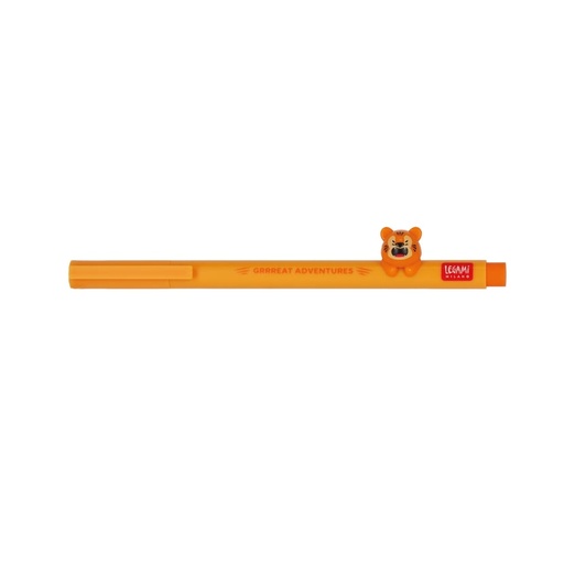 [Legami-CPPKIT8] Stylo à encre gel lovely friends orange - tigre