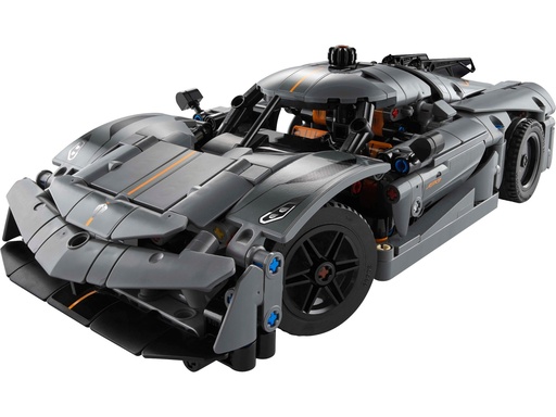 [Lego-42173] Hypercar Koenigsegg Jesko Absolut Grise