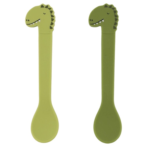 [Trixie-96-419] Cuillère silicone 2-pack - Mr. Dino