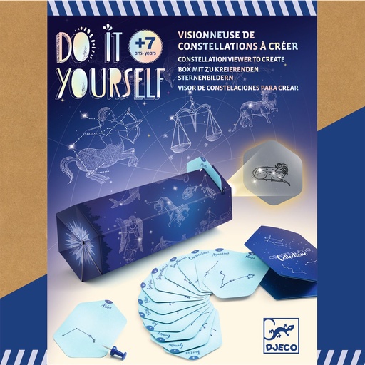 [DJECO-DJ07985] Do it yourself Visionneuse de constellation à créer