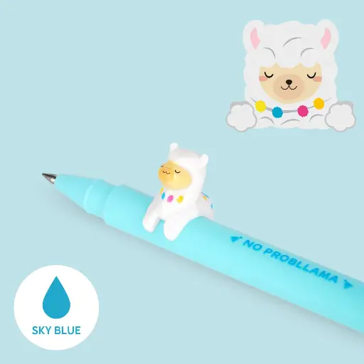 [LEGAMI-CPPKIT10] Stylo à encre gel Lovely friends lama