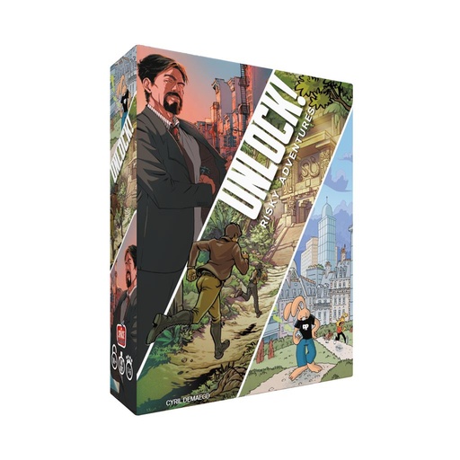 [Asmodee-191799] Unlock 13 - Risky Adventures