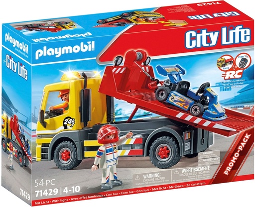 [Playmobil-71429] Playmobil City Life 71429 Dépanneuse avec kart