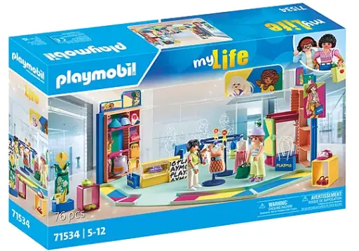 [Playmobil-71534] Playmobil My life 714534 - Boutique de vêtements