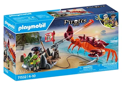 [Playmobil-71532] 71532 - Pirate et crabe géant