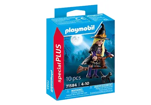 [Playmobil-71584] 71584 - Sorcière avec chat