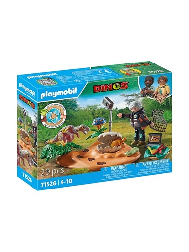 [Playmobil-71526] 71526 - Stégosaure et voleur d'oeuf