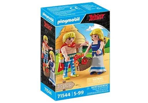 [Playmobil-71544] 71544 Astérix: Tragicomix et Falbala 