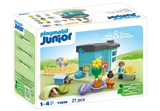 [Playmobil-71690] 71690 Junior : Maison des animaux