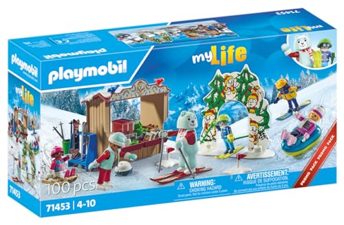 [Playmobil-71453] 71453 - Vacanciers et sports d'hiver 