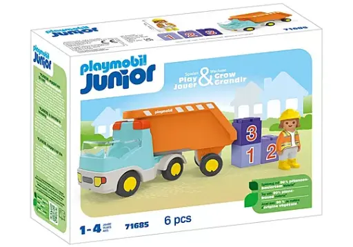 [Playmobil-71685] 71685 JUNIOR: Camion benne