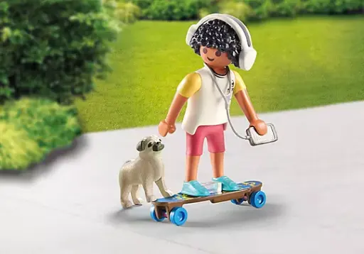 [PLAYMOBIL-71612] 71612 - Adolescent avec chien My life