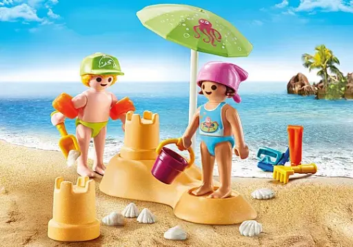 [PLAYMOBIL-71581] 71581 - Enfant avec jeux de plage