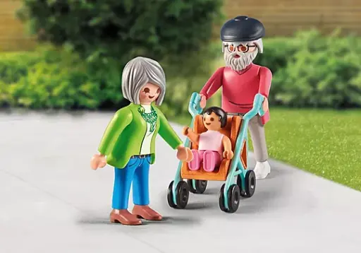 [PLAYMOBIL-71613] 71613 - Grand parents avec bébé